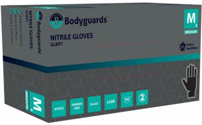 GL897 Standard Nitrile Black Powder Free Gloves