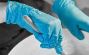 Standard Hybrid Blue Powder Free Gloves