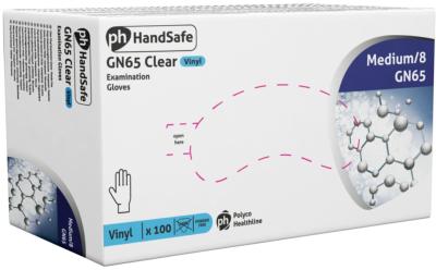 Standard Vinyl Clear Powder Free Gloves