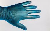 Standard Vinyl Blue Powder Free Gloves
