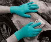 FNG100 Premium+ Nitrile Green Powder Free Gloves