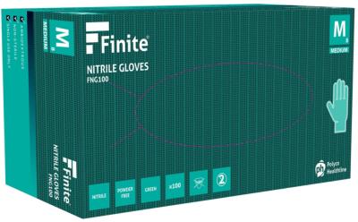 FNG100 Premium+ Nitrile Green Powder Free Gloves