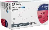 Super Economy Vinyl Clear Powdered Gloves