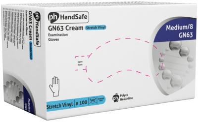 Standard Stretch Vinyl Powder Free Gloves