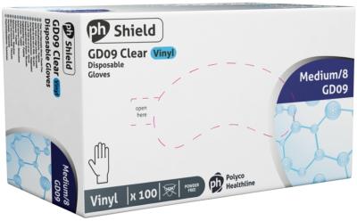 Economy Vinyl Clear Powder Free Gloves